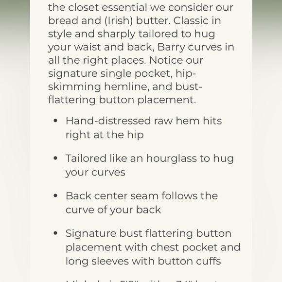 Frank & Eileen Barry Tailored Button-Up Shirt. - Picture 4 of 9